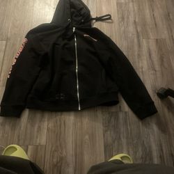 Men’s Chrome Heart Zip Up 