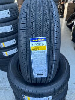 235/60/18 New set of Goodyear tires installed