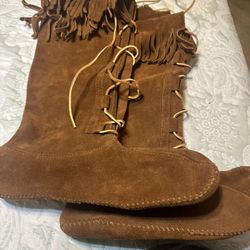 Knee-High Moccasins