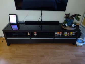 TV Television Console Table Stand And Entertainment Center