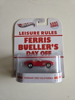Hot Wheels Ferris Bueller's Day Off Ferrari 250 California