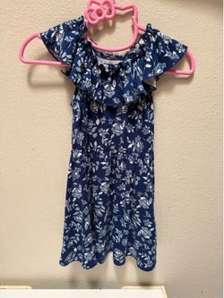 Blue Floral Dress size 6