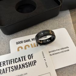New Men’s Tungsten Wedding Ring Size 10 