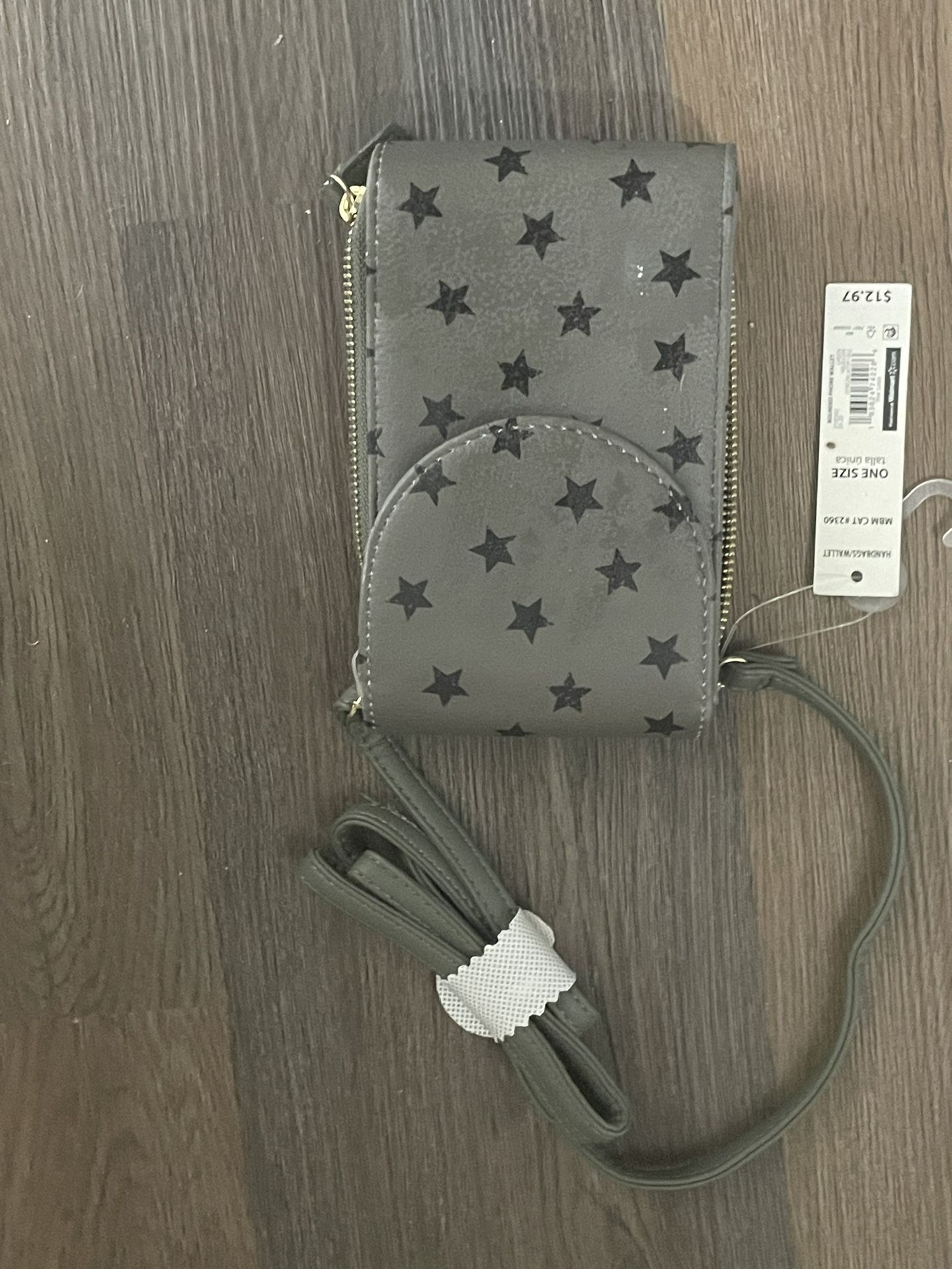 Army Green With Darker Army Green Stars Purse