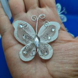 Medium White Butterfly