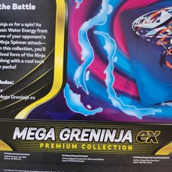 Pokémon Mega Greninja EX Premium Collection Box