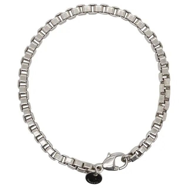 Tiffany Venetian Link Sterling Silver Bracelet 