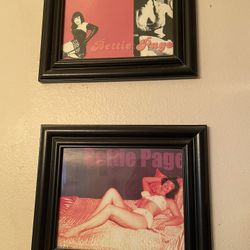 Betty Page Framed photos