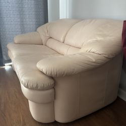 Pillow Top leather couch