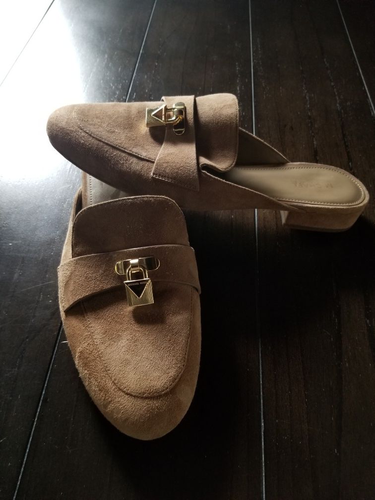 Michael Kors Espadrille Slide Shoes