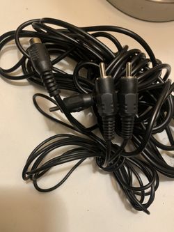 7 foot & 30 foot extension RCA subwoofer cables
