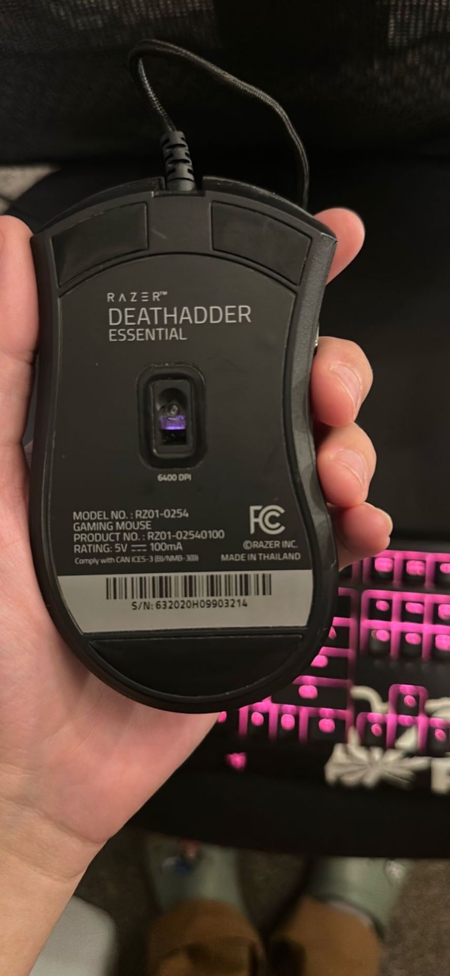 Razer Keyboard And Mouse 