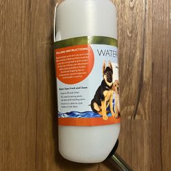 GOOD DOG Water Bottle Puppies Adult Dogs Carriers Pens 32 Oz NEW