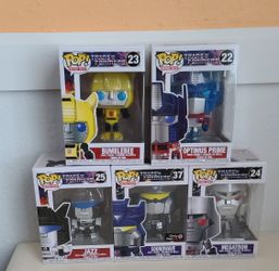 Transformers Funko Pop Lot