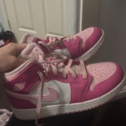 Pink Jordans