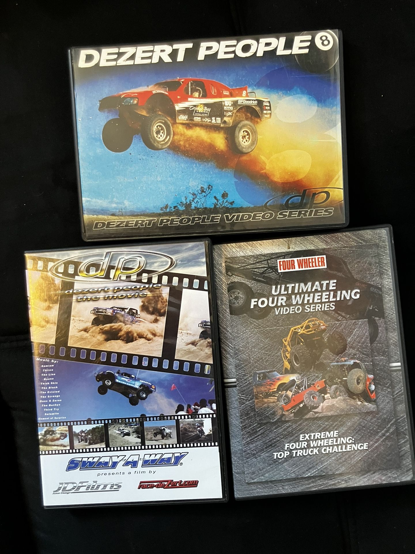 Off-roading DVDs - Dezert People, Ultimate Four Wheeling