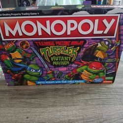 Monopoly Ninja Turtle Boardgame