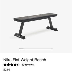 Nike Flat Weight Bench 