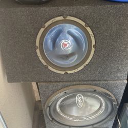 Single Kenwood Bass Subwoofer 10 Inch