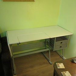 Sewing or craft desk or computer desk