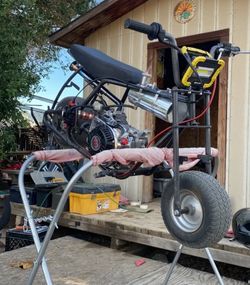 Custom frp minibike