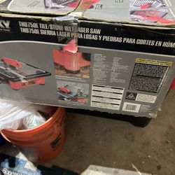 Brand New Tile Wet, Saw Never Been Used