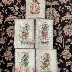 5 Hindu/Indian/Yoga Lantern Hangings.   