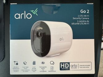 NEW Arlo Go 2 LTE/Wi-Fi Security Camera + 25’ Outdoor Charging Cable