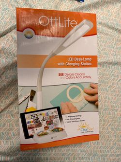 OttLite ClearSun LED Desk Lamp