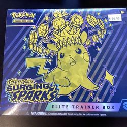 Pokemon Surging Sparks Etb Elite Trainer Box