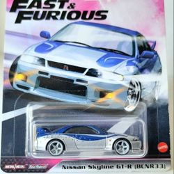 Hot Wheels Fast & Furious QuickShifters Nissan Skyline GT-R (BCNR33)