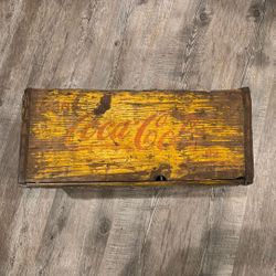 Coca-Cola Vintage Wooden Crate