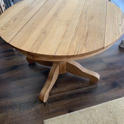 Solid Oak Dining Table 