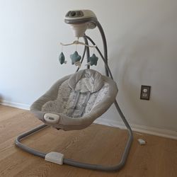 Like New - Graco Simple Sway Baby Swing