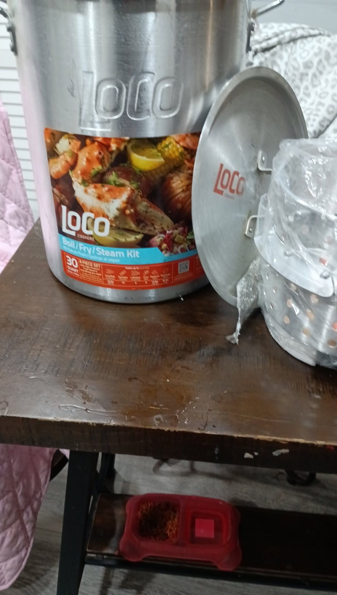 LoCo Cookers Outdoor 30qt Boil/Fry/Steam Set