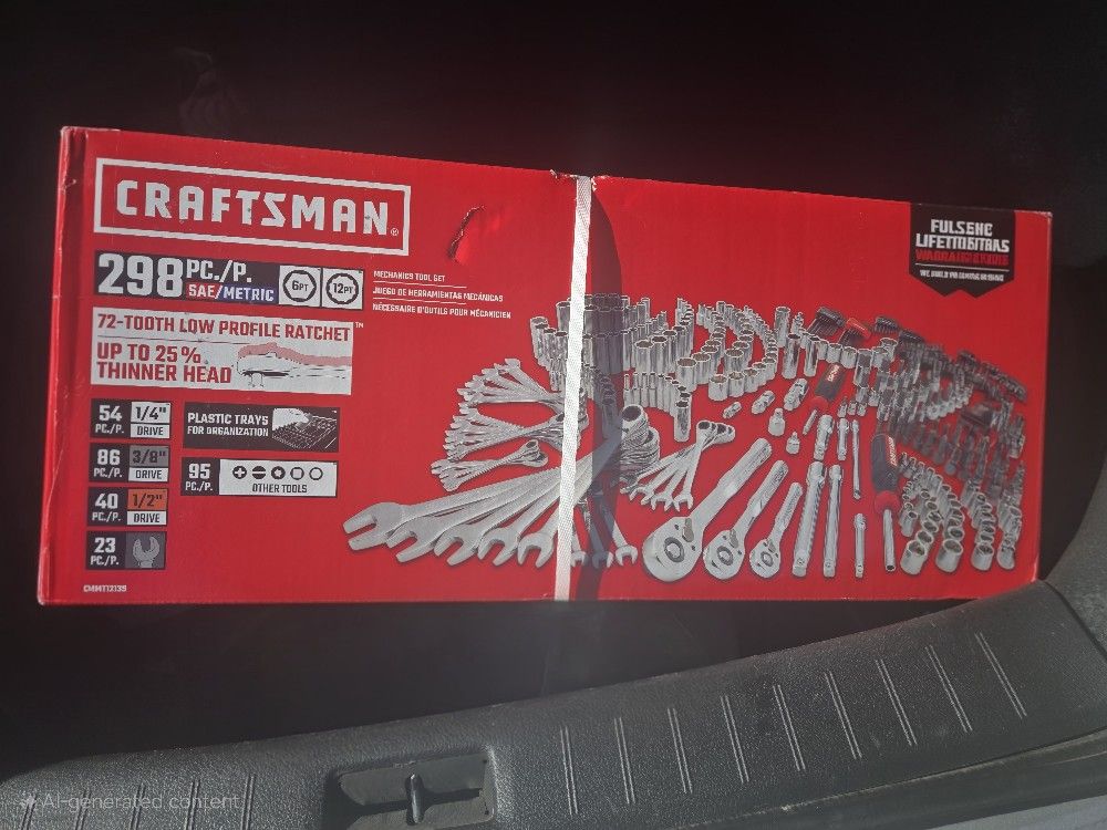 New Craftsmen Tool Set