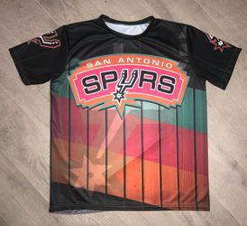 SAN ANTONIO SPURS JERSEY CUSTOM THROWBACK CITY EDITION