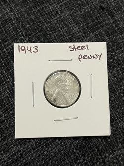 1943 Lincoln Steel Penny