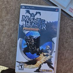 Psp Game Monster Hunter 
