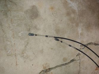 Yamaha remote with shift and throttle cables