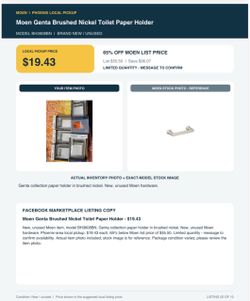 Moen Genta Brushed Nickel Toilet Paper Holder