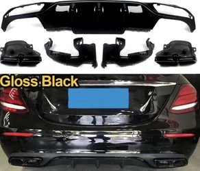 Mercedes Benz E-Class Rear Diffuser