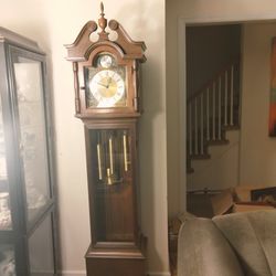 Howard Miller  Grandfather Clock Perfect Condition 
