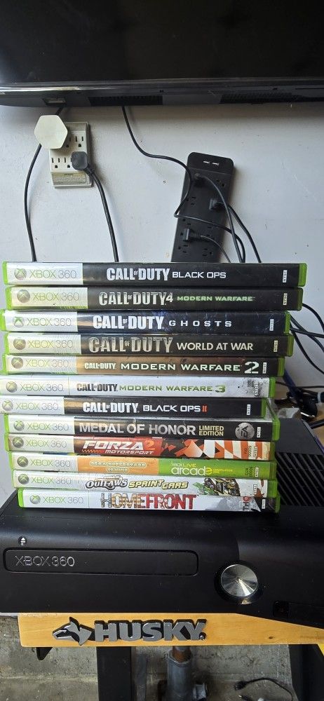 Xbox 360 And 12 Games
