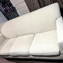 Stucco,Flex steel Sofa  77” Long x36”