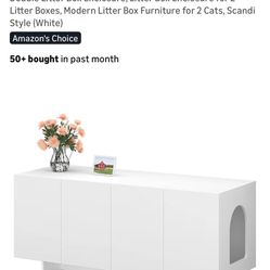 Litter Box Enclosure / Dresser