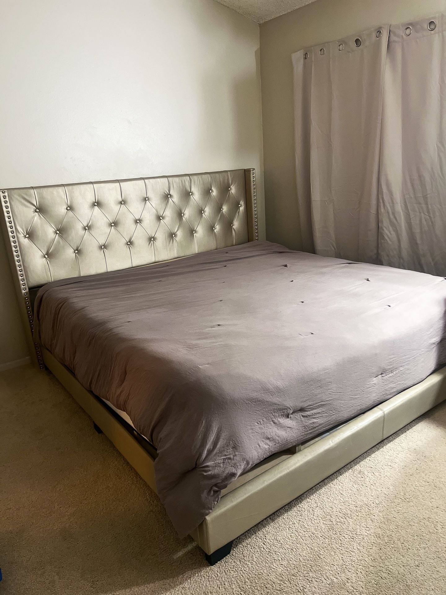 King bed frame