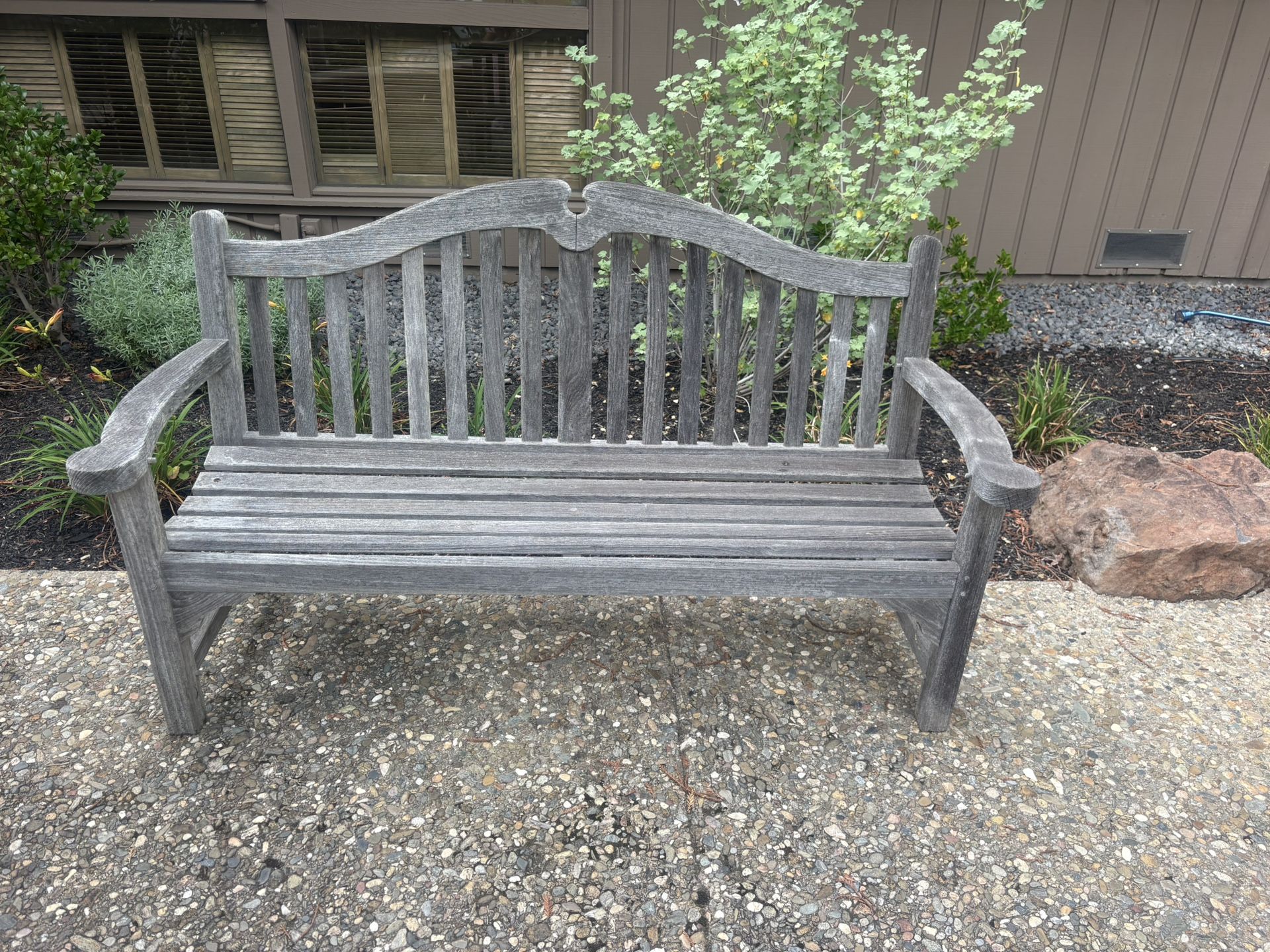 Wood Bench