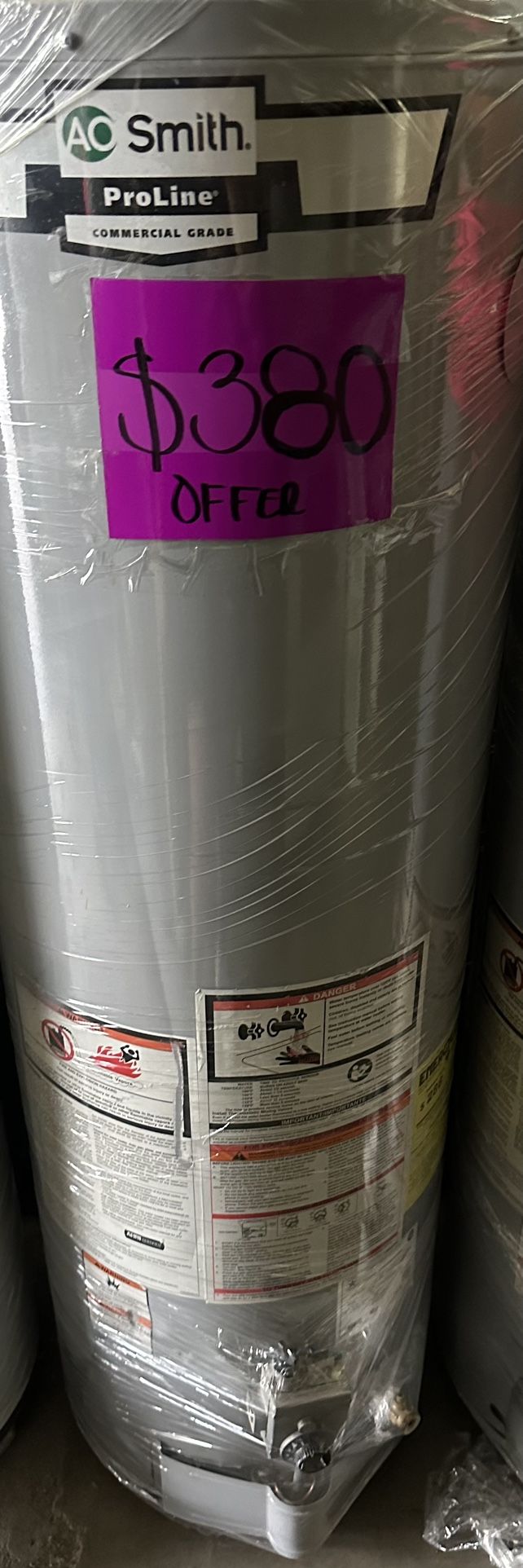 AO Smith 40Gal Boiler 