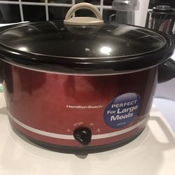 Hamilton Beach Stone ware Slow cooker and Rice cooker/slow cooker